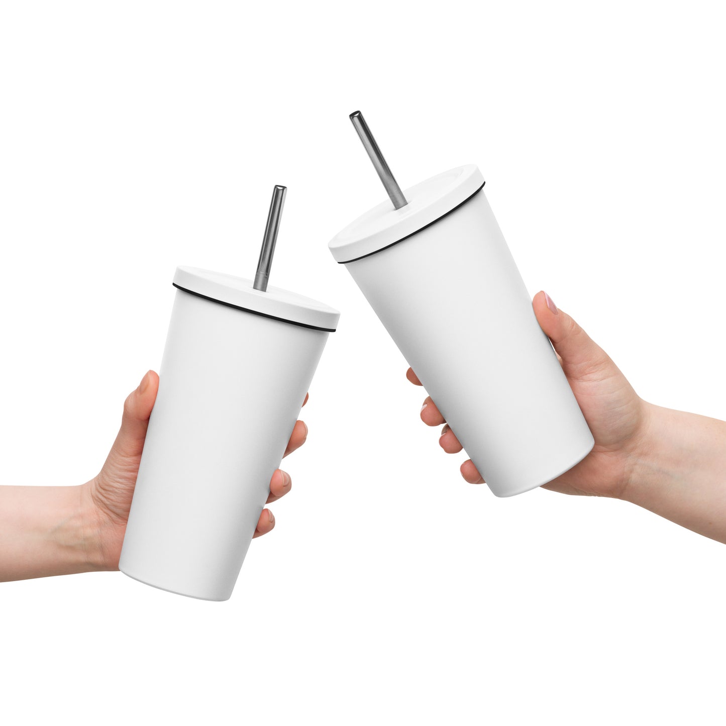 Hawg Talk Podcast Insulated tumbler with a straw