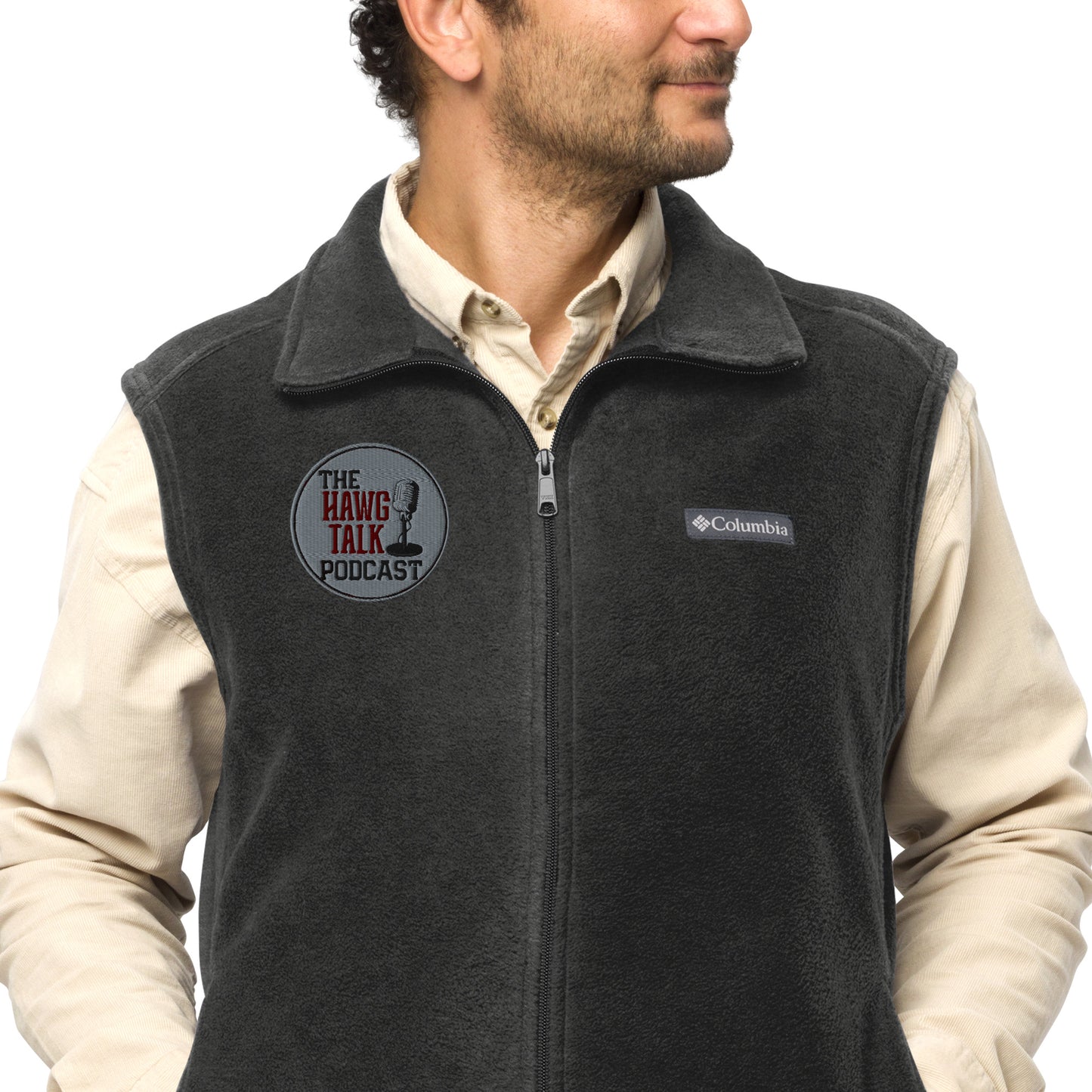 Hawg Talk Podcast - Men’s Columbia fleece vest