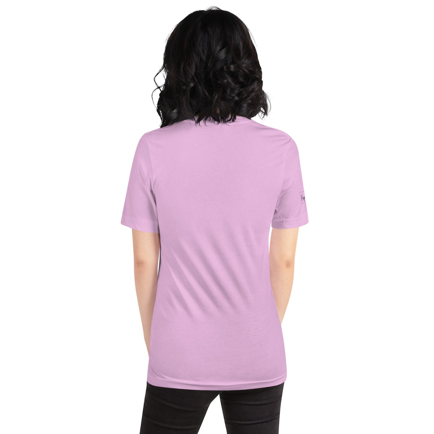 Onyx & Gold Unisex t-shirt - Bella + Canvas 3001 - Black Logo w/ Right Sleeve Logo