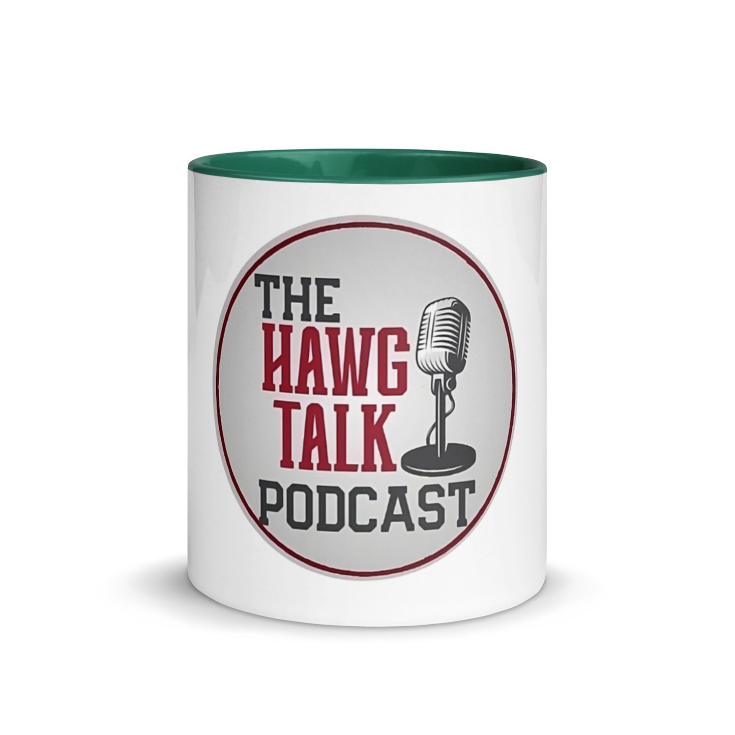 Hawg Talk Podcast Mug with Color Inside -Circle Logo