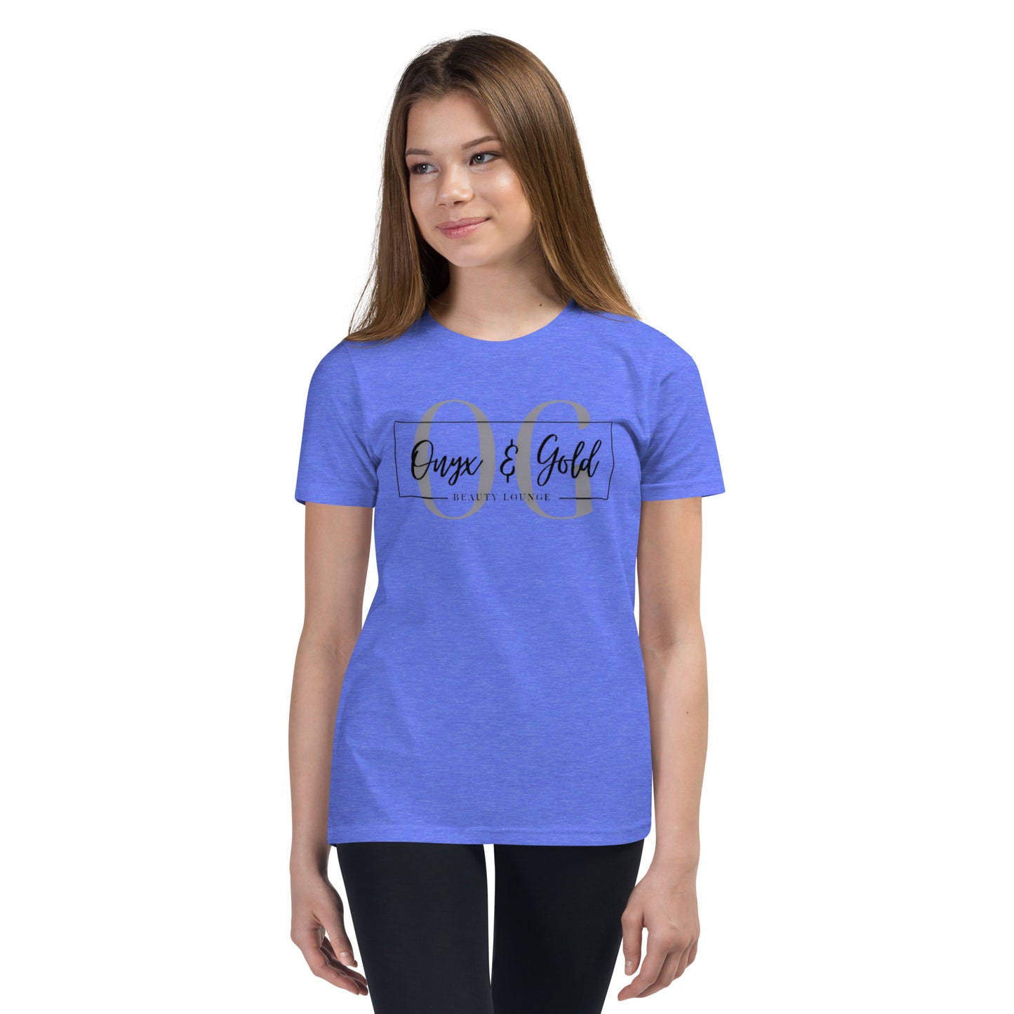Onyx & Gold YOUTH Short Sleeve T-Shirt - OG Logo