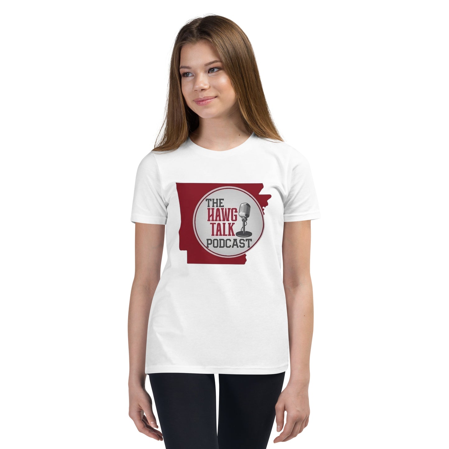 Hawg Talk Podcast Youth Short Sleeve T-Shirt